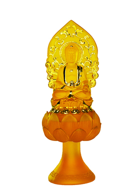 精品水琉璃药师佛随身佛如来佛像