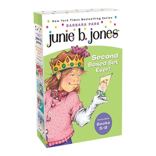 朱尼琼斯系列5-8册盒装 英文原版 Junie B. Jones's Second Boxed Set Ever! Books 5-8 第二套 英文版 进口英语原版书籍