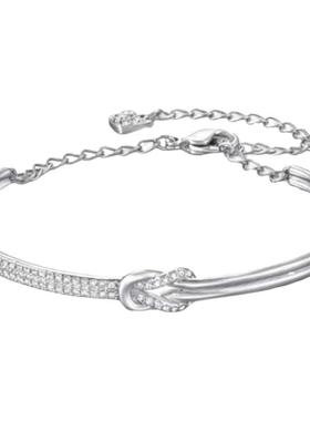 美国进口D色莫桑石蝴蝶结手镯