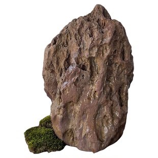 鱼缸造景石溪流石松皮石一石一拍园艺盆景微景观装饰景观石小石头