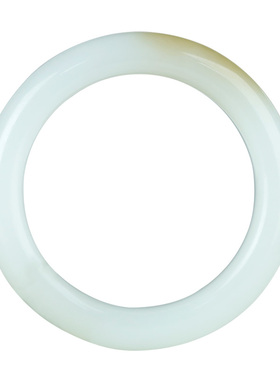 和田玉手镯女款玉镯子