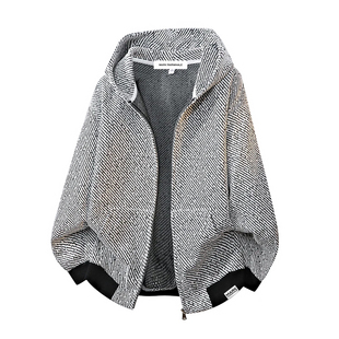 马克华菲春季连帽夹克男款美式休闲男士春装上衣2026新款外套衣服