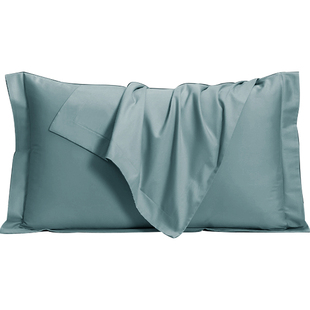 60支高级感枕套48cmx74cm一对枕芯头套罩100全棉纯棉定制大小尺寸