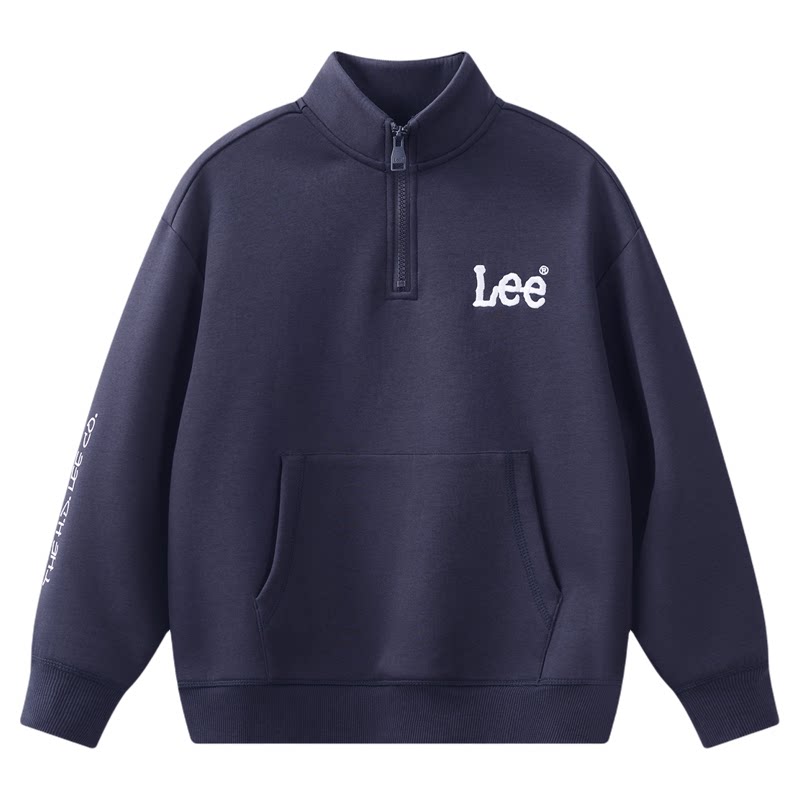 Leekids加绒蓄热保暖童装卫衣