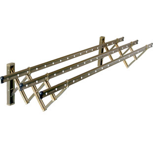 好太太户外伸缩晾衣架室外晾晒折叠晒被架阳台窗外壁挂外飘衣架子