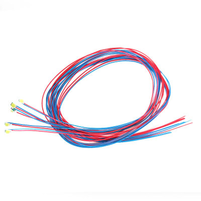 方寸景微缩0603附线贴片灯高达加改灯珠LED60cm线长车航模型沙盘