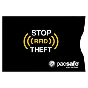 PACSAFE防盗刷卡套超薄铝箔纸抗撕裂RFID防水防消磁卡套