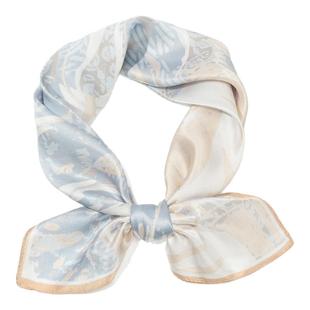 上海故事真丝丝巾女士系脖围巾2025新款送妈妈生日礼物桑蚕丝方巾