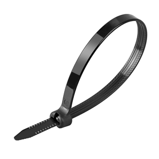 船用扎带金属嵌片扎带大号固定卡扣强力扎线束线带尼龙10*400铁芯