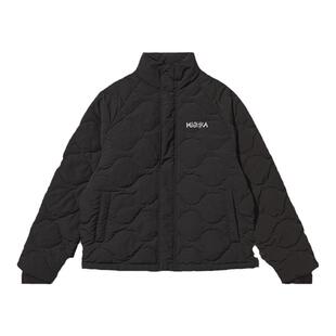 刘耀文同款MISHKA男女冬美式高街潮牌短款加厚90白鸭绒立领羽绒服