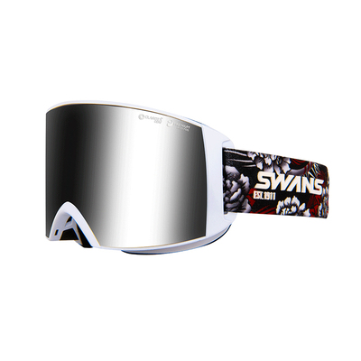 日本进口SWANS滑雪镜超大广角