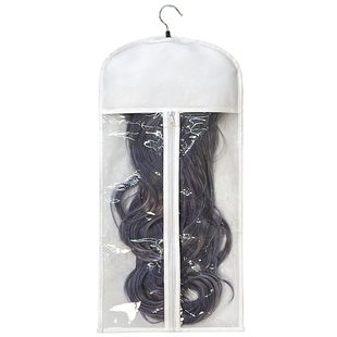 假发收纳神器挂袋旅行外出便携漫展COS头发束展示假发片防尘罩子