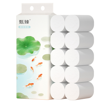 【厂家现货】卷纸厕纸家用卫生纸擦手纸实惠装纸巾实心卷筒纸批发