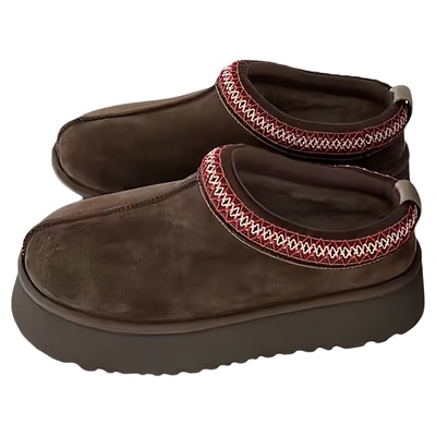 诗歌兰民族风2025年冬季新款棉鞋