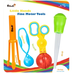 FritzS精细动作训练教具儿童抓握工具早教夹子玩具礼物