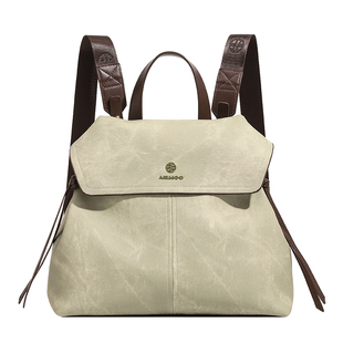 香港品牌大容量双肩包包女2026新款通勤电脑包时尚百搭软皮背包