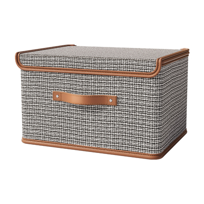 带盖可折叠收纳箱家用