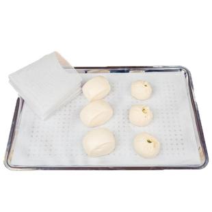 硅胶蒸笼垫蒸笼布笼屉布不粘硅胶垫屉布蒸馍垫长方形食品级耐高温