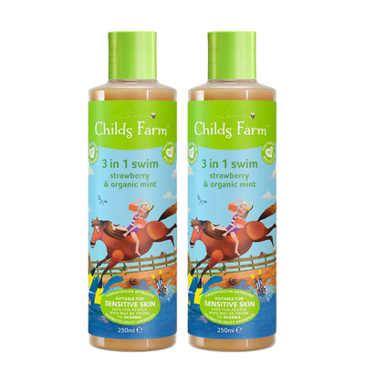 儿童游泳去氯洗发沐浴护发三合一