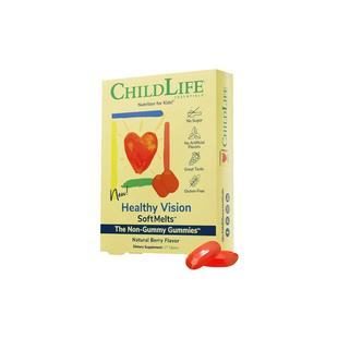 【自营】ChildLife童年时光叶黄素小布丁 儿童婴幼儿宝宝护眼软糖