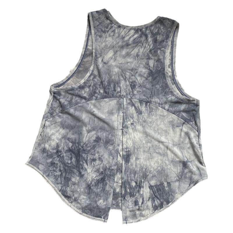 无袖短袖女健身上衣宽松显瘦高弹瑜伽服透气速干网纱运动罩衣外穿