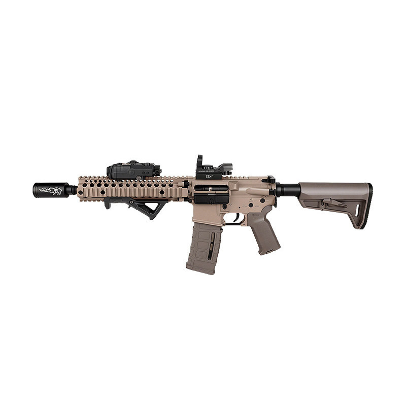 森柏龙MK18金齿电动回膛空挂M416玩具枪真人CS吃鸡wargaem发射器