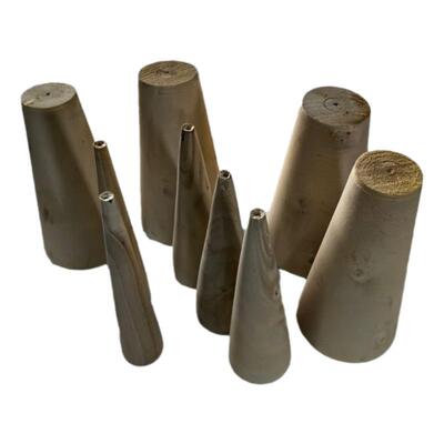 船用堵塞木头楔子锥形水管木塞子