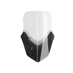 适用于天鹰150 TS150改装挡风玻璃前挡风挡雨板护胸高清透明进口