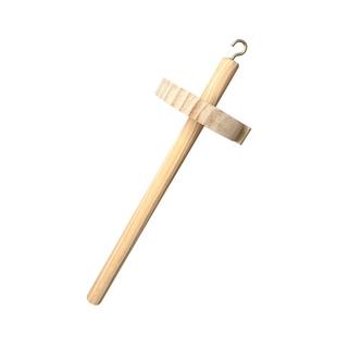 手工diy工具纺锤纺线锤狗毛发编织猫毛家用实木头毛线轴网红同款