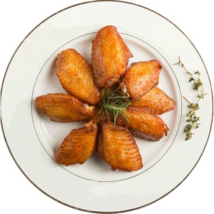 Tyson/泰森奥尔良鸡全翅300g烧烤翅根鸡翅包饭食材半成品全翅冷冻