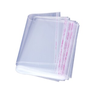 opp袋子自粘袋透明自黏袋30x40不干胶收纳袋服装包装袋书籍自封袋