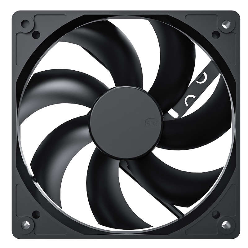 电脑电源12CM风扇散热2线2针静音2P台式机14CM双滚珠12V12公分14