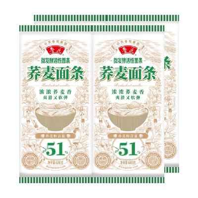 鲁花荞麦系列面条600g×4袋