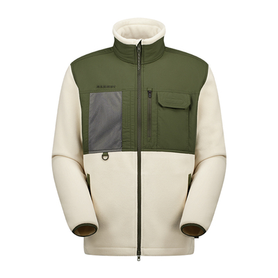 猛犸象立领中性中层拼接夹克保暖