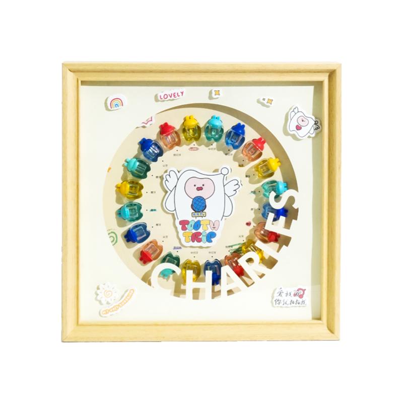 oncebaby乳牙盒收纳盒可定制名字
