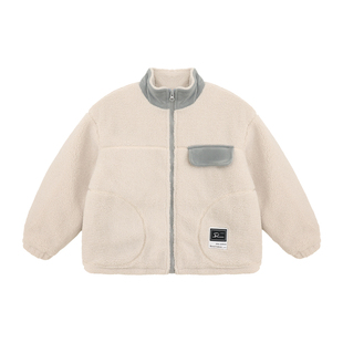 派町童装男童棉服外套儿童秋冬2025新款男孩保暖加厚冬装棉袄洋气