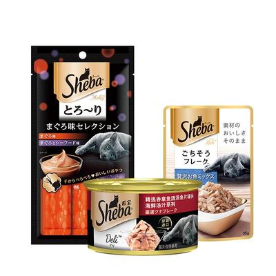 sheba尝鲜装猫零食进口主食罐