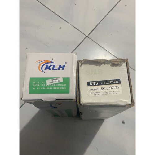 询价下单全新KLH铝合金标准气缸SC63X125有一个 ，SNS气缸