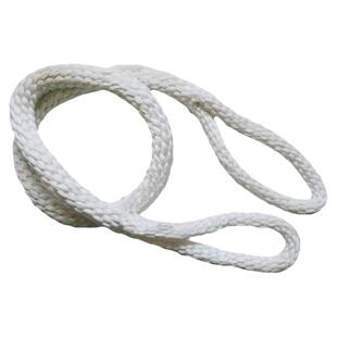 两头扣尼龙吊绳双扣起重叉车耐磨圆形软吊装绳拖车带绳子12358吨
