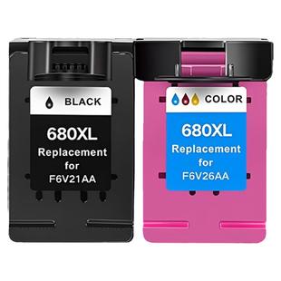 适用惠普680墨盒可加墨HP3636 3638 3777 3776 3778 3838黑彩色2138 2676 2677 2678打印机连供4538 5088连喷