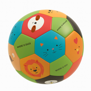 zucca儿童足球3号小皮球婴幼儿球幼儿园专用宝宝拍拍球玩具弹力球