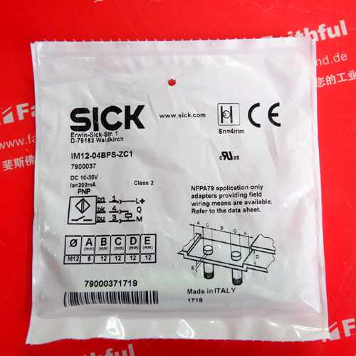 议价Sick IM12-04BPS-ZC1 西克全新电感式接近传感器 7900037