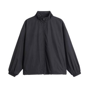 INSOMNIA失眠者 秋季立领简约印花宽松冲锋衣夹克外套套装男女款