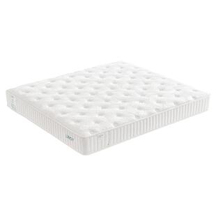 林氏家居0胶水乳胶床垫双面软硬两用弹簧床垫黄麻棕硬垫林氏木业