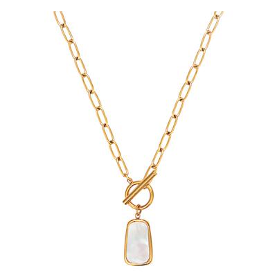 EXHIBITION白贝不褪色项链