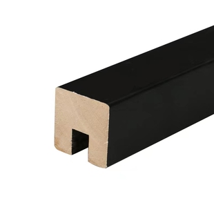 实木玻璃卡槽复式楼梯扶手烤漆橡木卡玻璃扶手护栏轻奢极简风促销