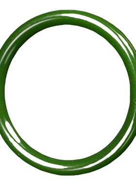 细圆条时尚少女款手镯菠菜绿碧玉