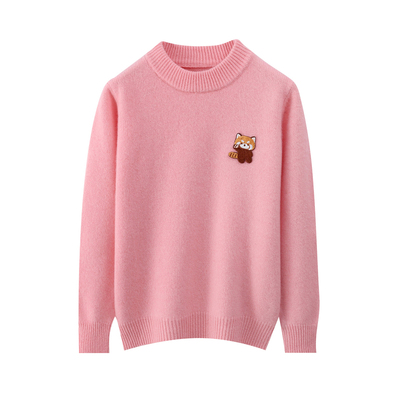 男女童羊绒衫套头毛衣打底衫