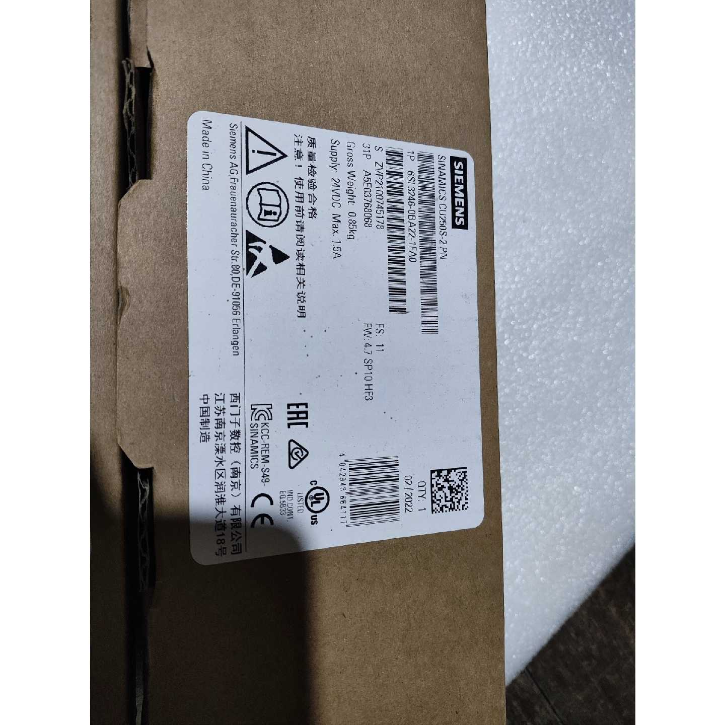 6SL32460BA221FA0议价