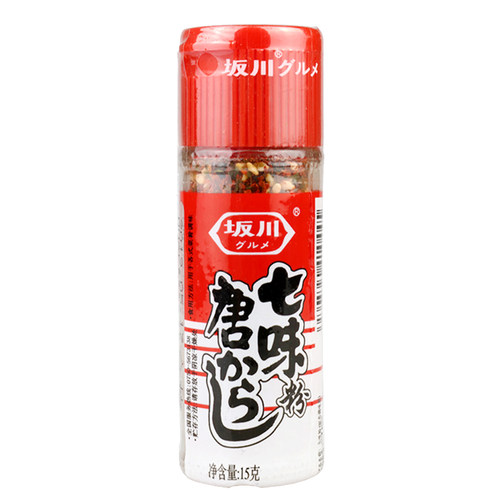 七味粉坂川七味唐辛子15g调味料日式烧烤原料七味唐粉辣椒粉